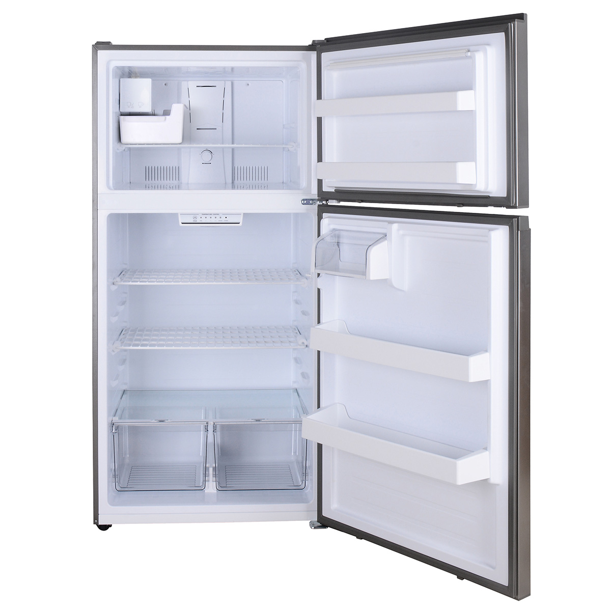 Premium Levella Refrigerator - 18.1 cu ft Upright Freezer with Ice Maker